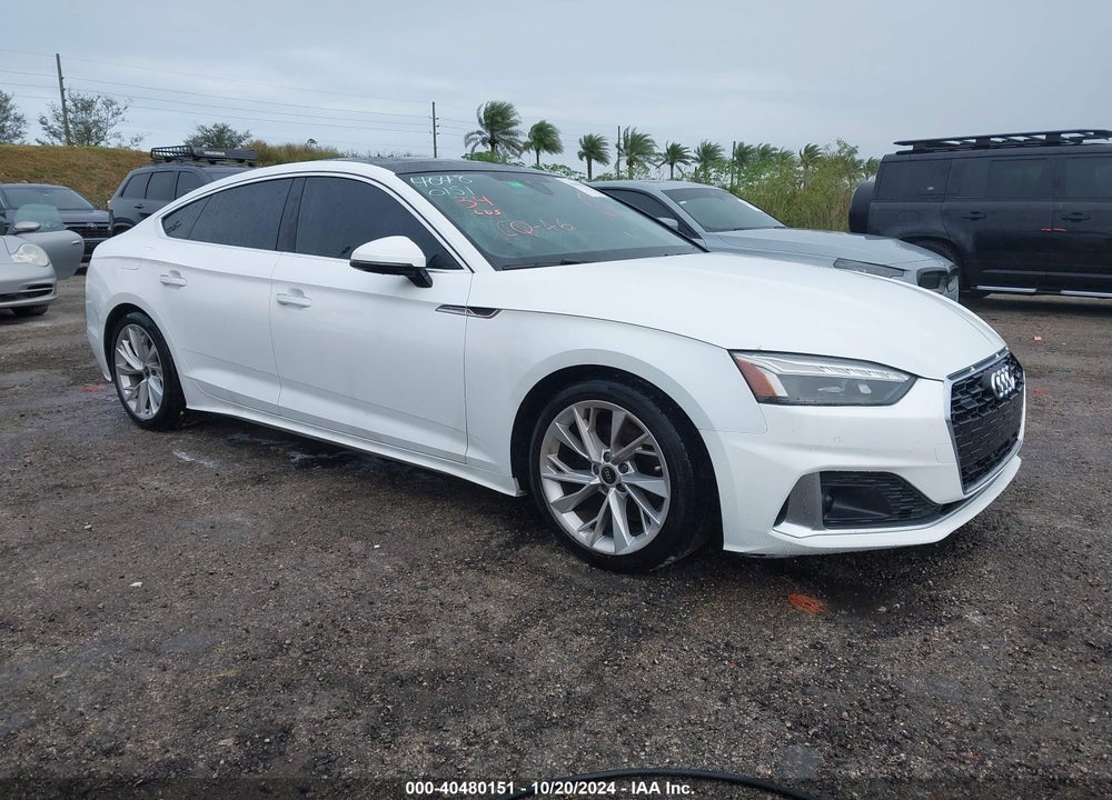 2022 AUDI A5 SPORTBACK PREMIUM PLUS 40 TFSI QUATTRO S TRONIC VIN: WAUCBCF50NA004222