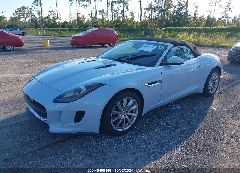 2016 JAGUAR F-TYPE VIN: SAJWA6ETXG8K22748