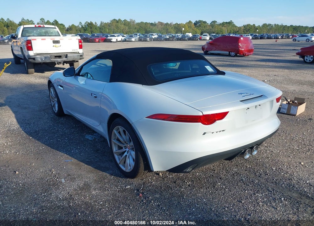 2016 JAGUAR F-TYPE VIN: SAJWA6ETXG8K22748