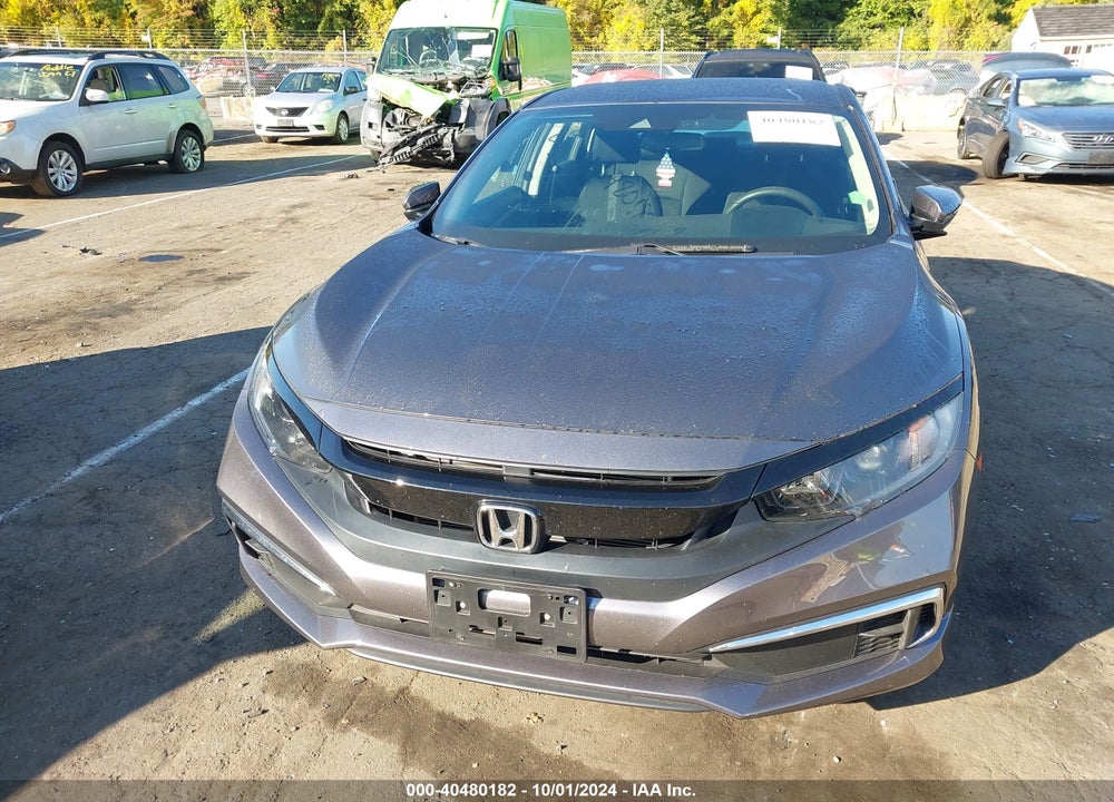 2021 HONDA CIVIC LX VIN: 2HGFC2F6XMH550835