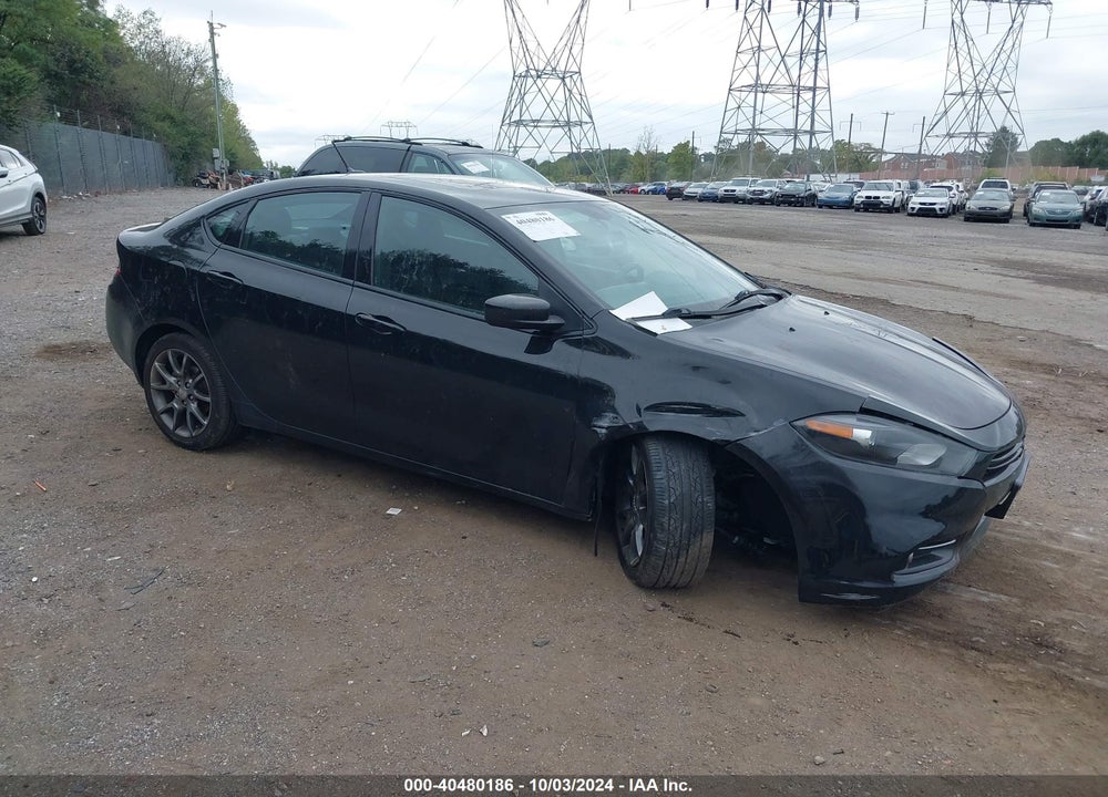 2014 DODGE DART SXT VIN: 1C3CDFBB8ED698915