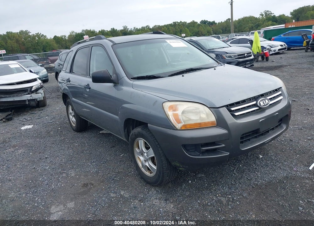 2008 KIA SPORTAGE LX VIN: KNDJF724987457517