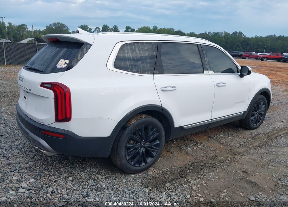 2022 KIA TELLURIDE SX VIN: 5XYP54HC3NG311039