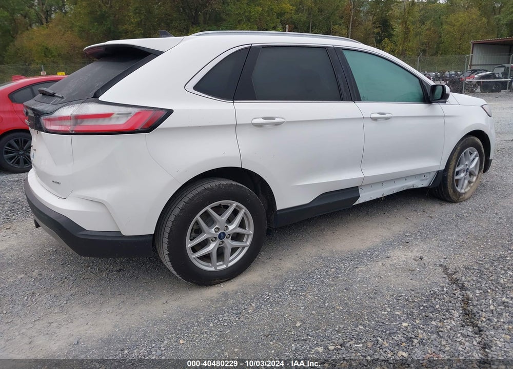 2021 FORD EDGE SEL VIN: 2FMPK4J95MBA60014