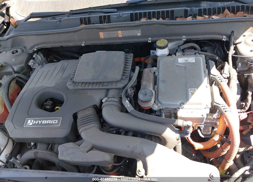 2019 FORD FUSION HYBRID SE VIN: 3FA6P0LU7KR148689