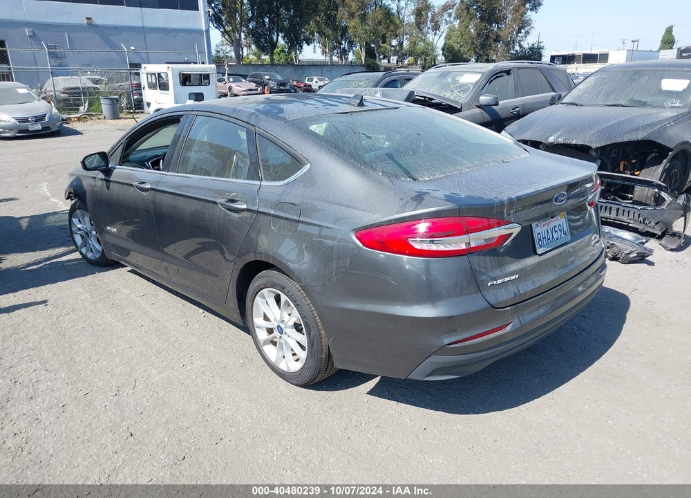 2019 FORD FUSION HYBRID SE VIN: 3FA6P0LU7KR148689