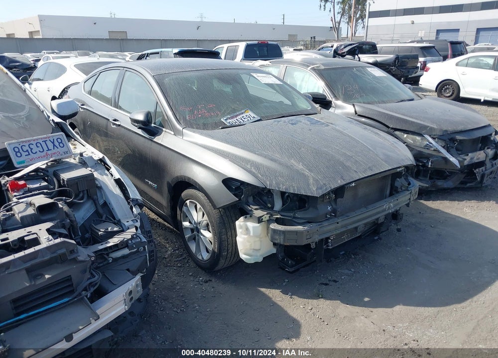 2019 FORD FUSION HYBRID SE VIN: 3FA6P0LU7KR148689