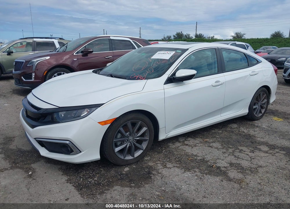 2021 HONDA CIVIC EX VIN: 19XFC1F3XME001677
