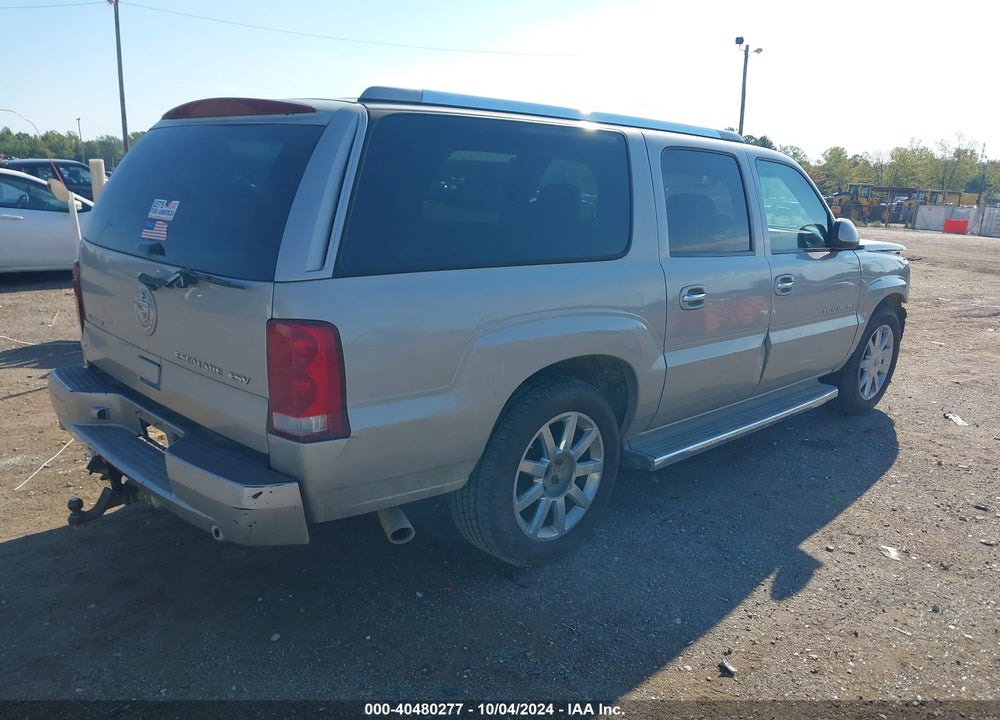 2006 CADILLAC ESCALADE ESV STANDARD VIN: 3GYFK66N66G160568