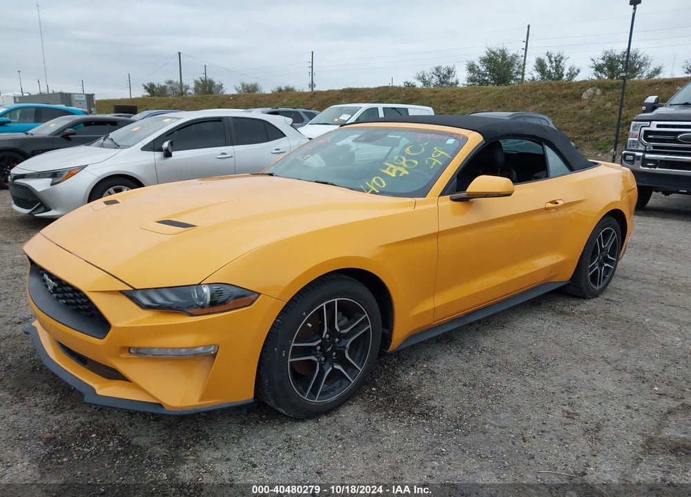 2022 FORD MUSTANG ECOBOOST PREMIUM VIN: 1FATP8UH5N5135269