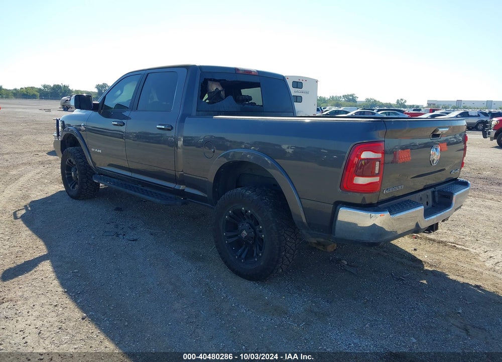 2020 RAM 2500 LAIE  4X4 6'4 BOX VIN: 3C6UR5FL7LG266676