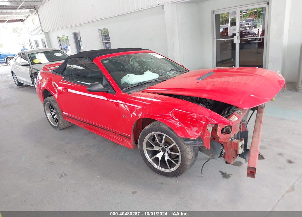 2000 FORD MUSTANG GT VIN: 1FAFP45XXYF299451