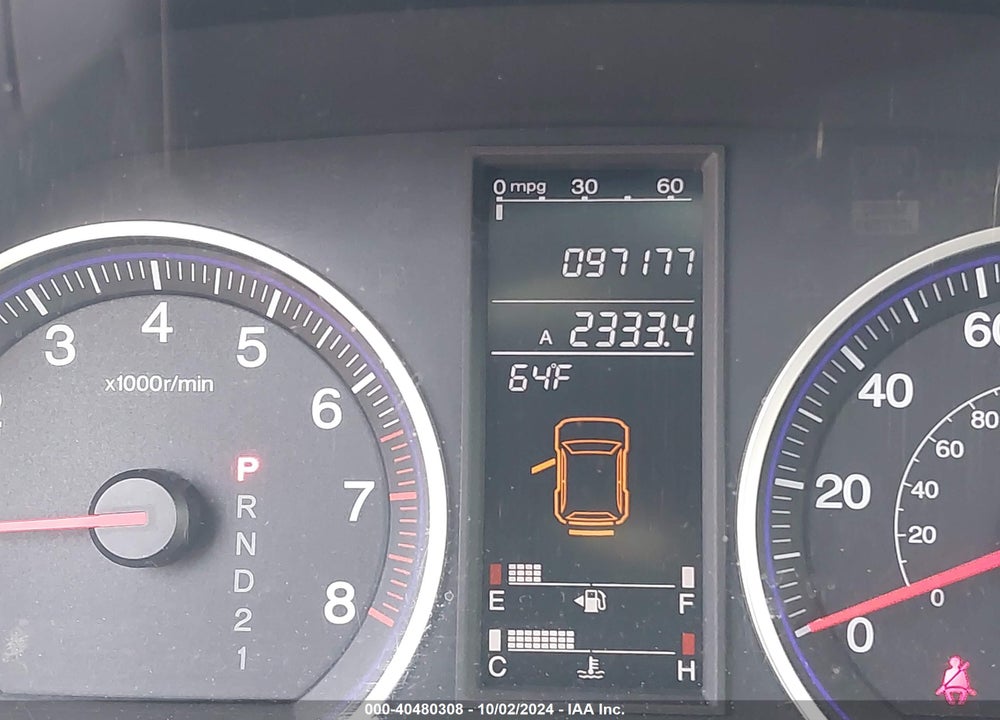 2009 HONDA CR-V EX VIN: 5J6RE48539L069500