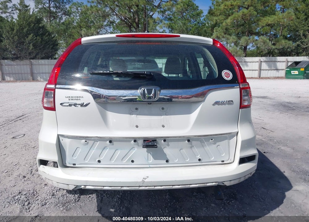 2016 HONDA CR-V LX VIN: 5J6RM4H30GL069792