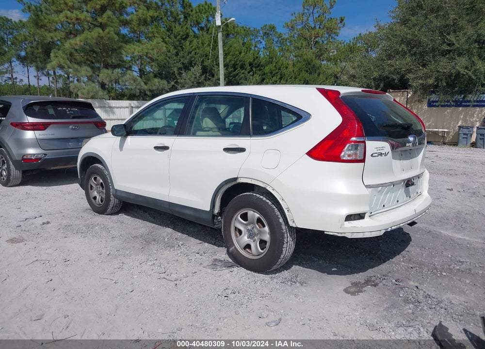 2016 HONDA CR-V LX VIN: 5J6RM4H30GL069792