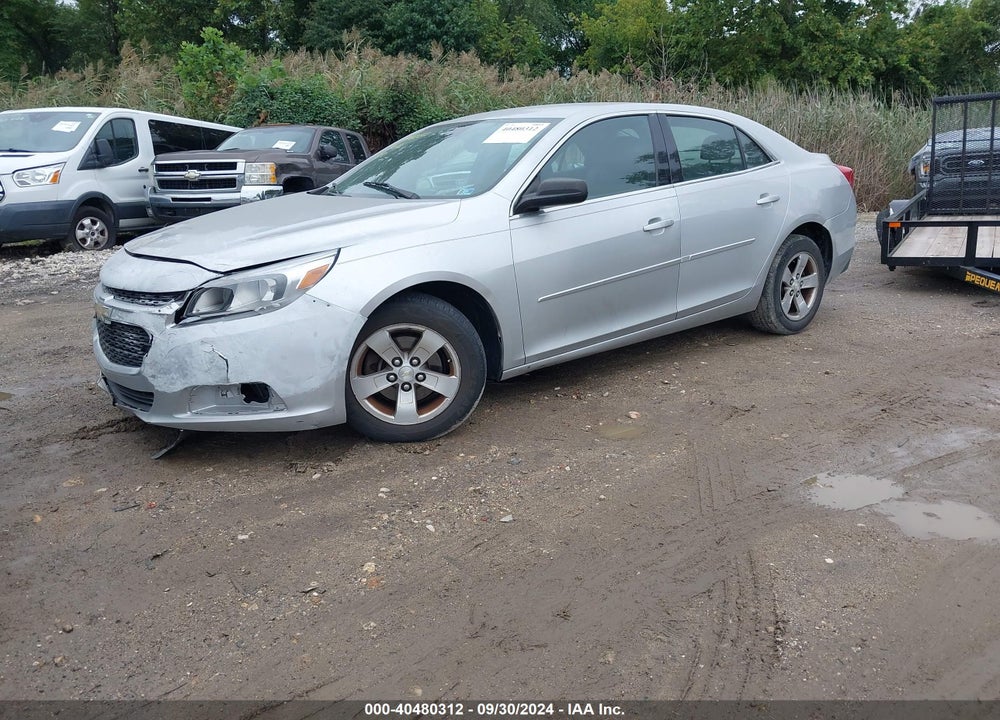 2014 CHEVROLET MALIBU 1LS VIN: 1G11B5SL3EF289617