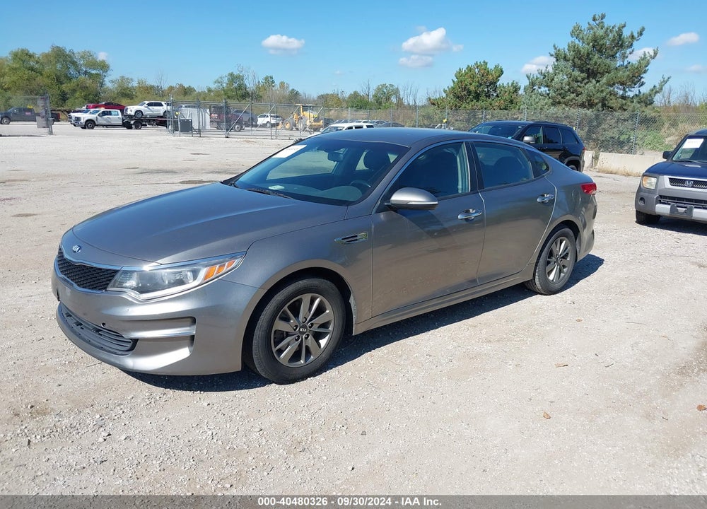 2016 KIA OPTIMA LX TURBO VIN: 5XXGT4L14GG042911