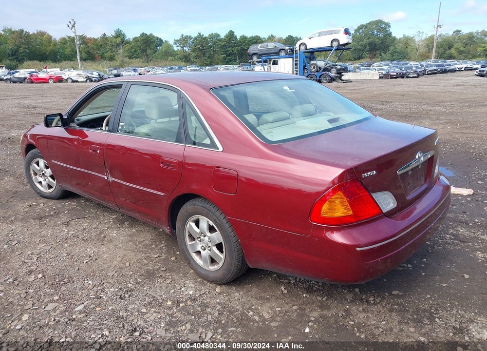 2002 TOYOTA AVALON XL VIN: 4T1BF28B62U198714
