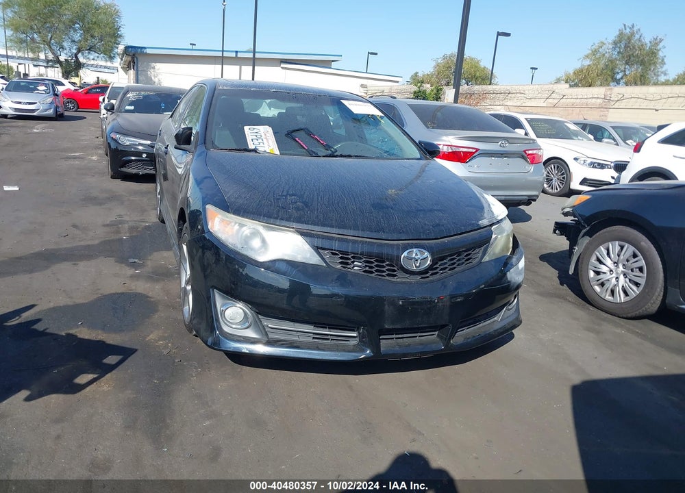 2012 TOYOTA CAMRY SE LIMITED EDITION VIN: 4T1BF1FK4CU201608
