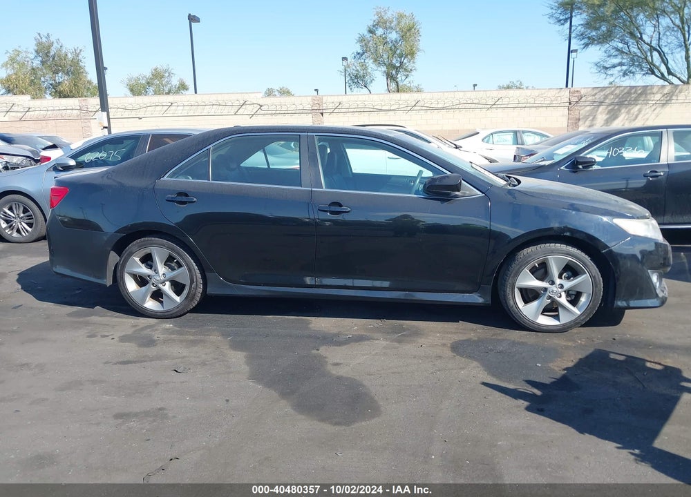 2012 TOYOTA CAMRY SE LIMITED EDITION VIN: 4T1BF1FK4CU201608