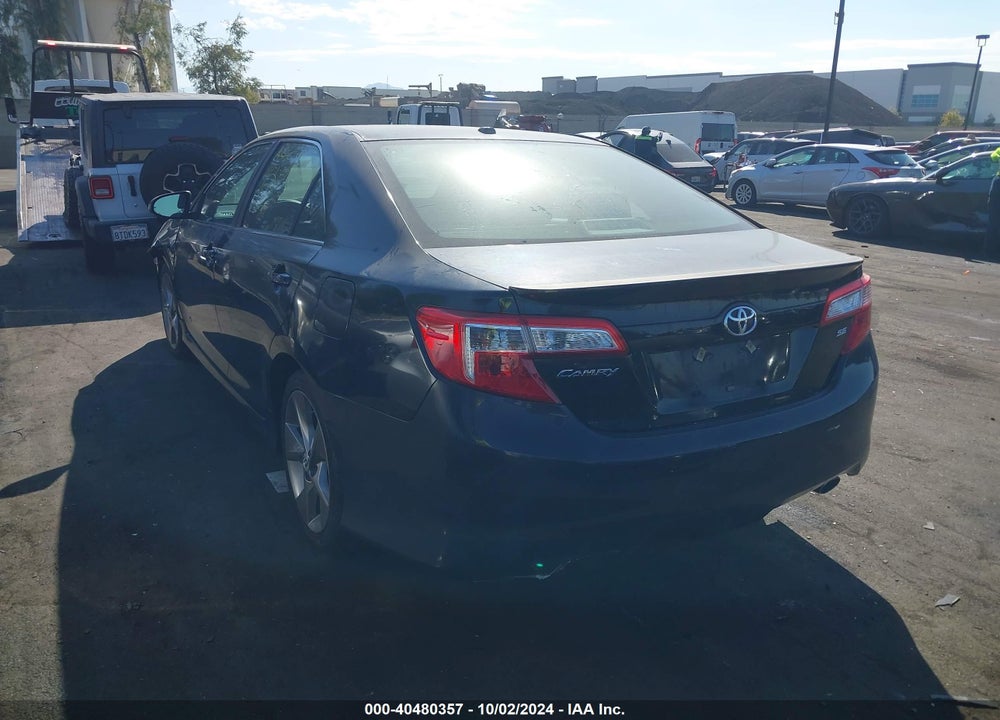 2012 TOYOTA CAMRY SE LIMITED EDITION VIN: 4T1BF1FK4CU201608