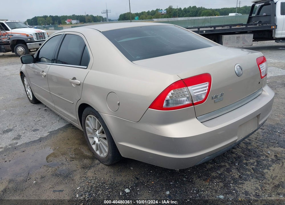 2006 MERCURY MILAN I4 PREMIER VIN: 3MEFM08ZX6R619617