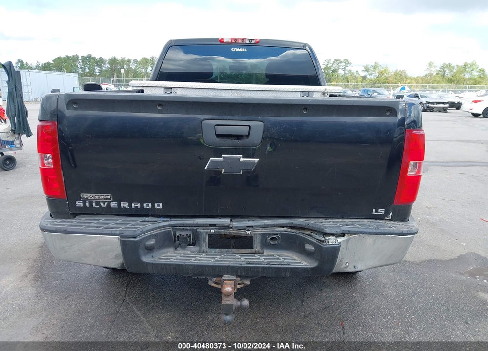2007 CHEVROLET SILVERADO 1500 WORK TRUCK VIN: 1GCEC19X27Z609647