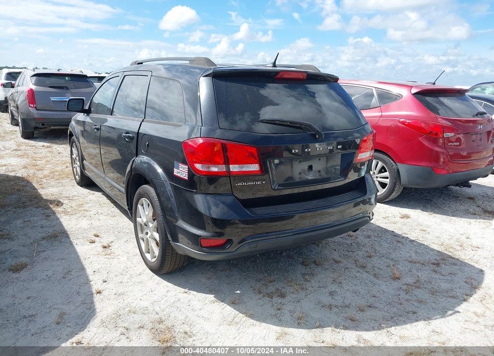2013 DODGE JOURNEY SXT VIN: 3C4PDCBB5DT502997