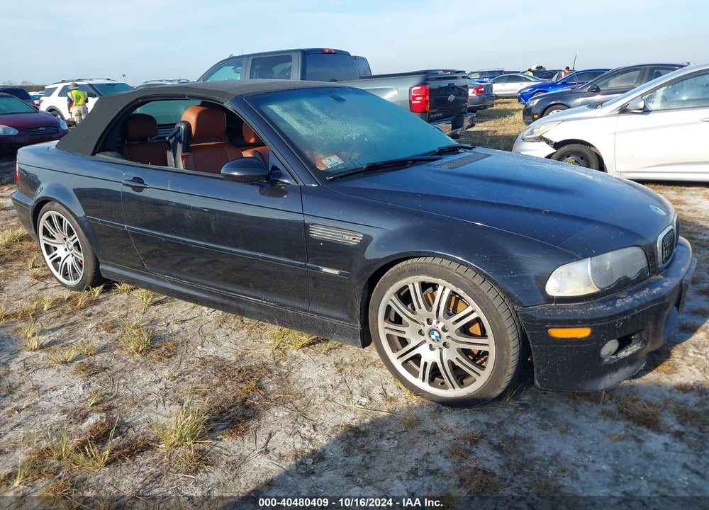 2003 BMW M3 VIN: WBSBR93443PK00868