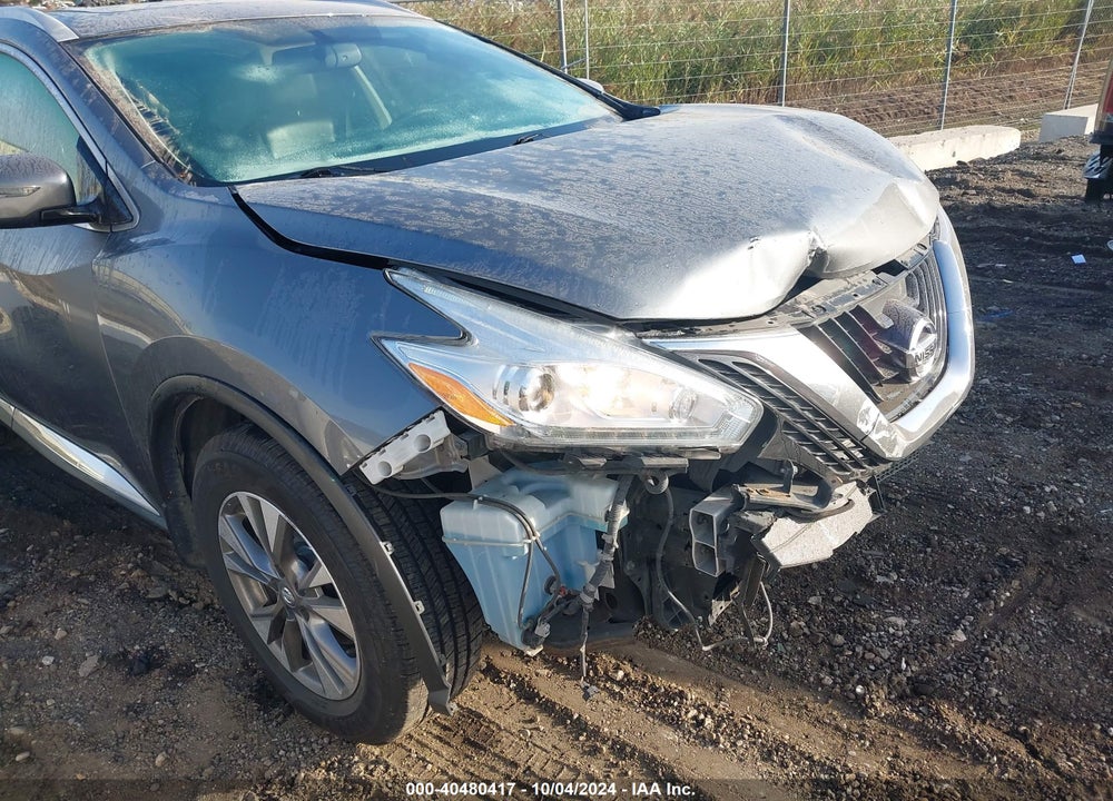 2017 NISSAN MURANO SL VIN: 5N1AZ2MH0HN186123