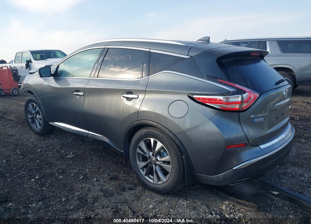 2017 NISSAN MURANO SL VIN: 5N1AZ2MH0HN186123