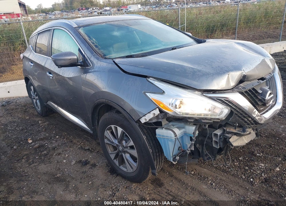 2017 NISSAN MURANO SL VIN: 5N1AZ2MH0HN186123
