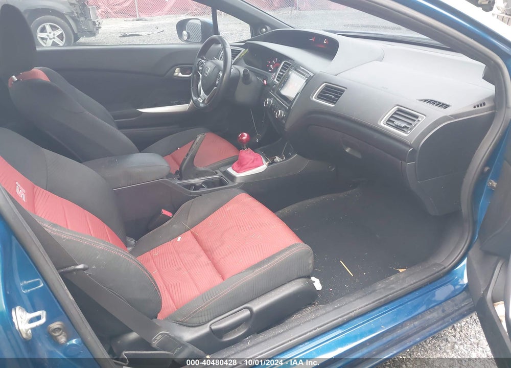 2015 HONDA CIVIC SI VIN: 2HGFG4A5XFH706339
