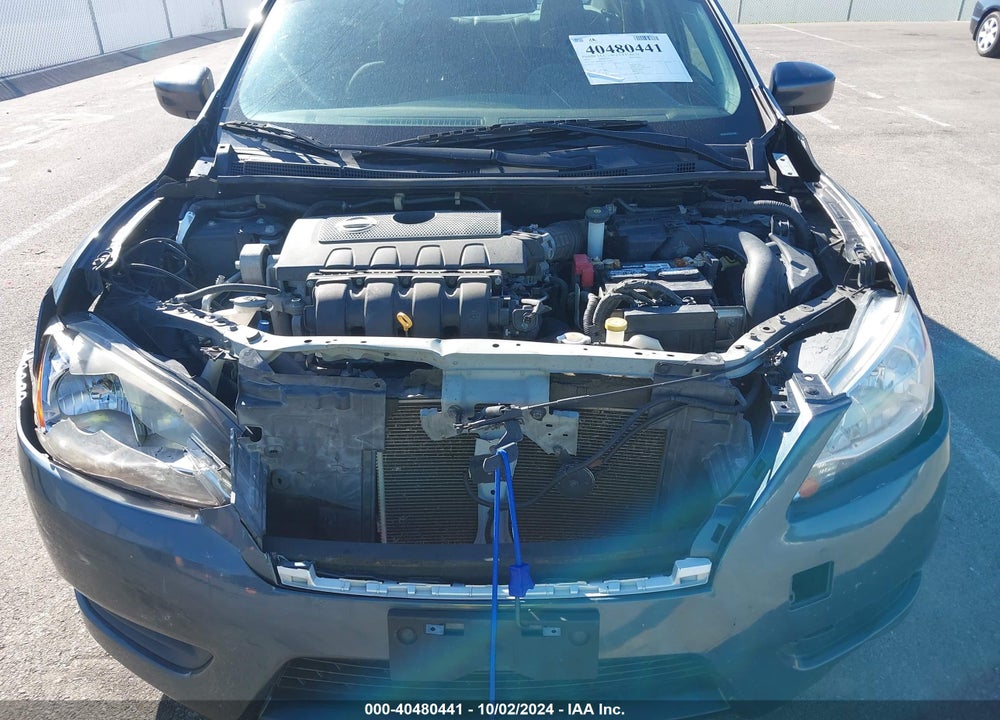 2013 NISSAN SENTRA S VIN: 3N1AB7AP3DL727390