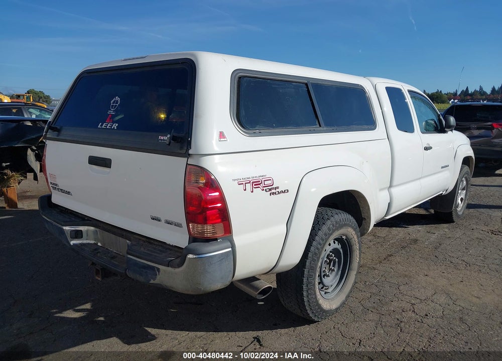 2007 TOYOTA TACOMA BASE V6 VIN: 5TEUU42NX7Z423877
