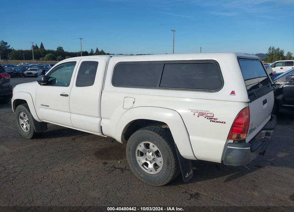 2007 TOYOTA TACOMA BASE V6 VIN: 5TEUU42NX7Z423877