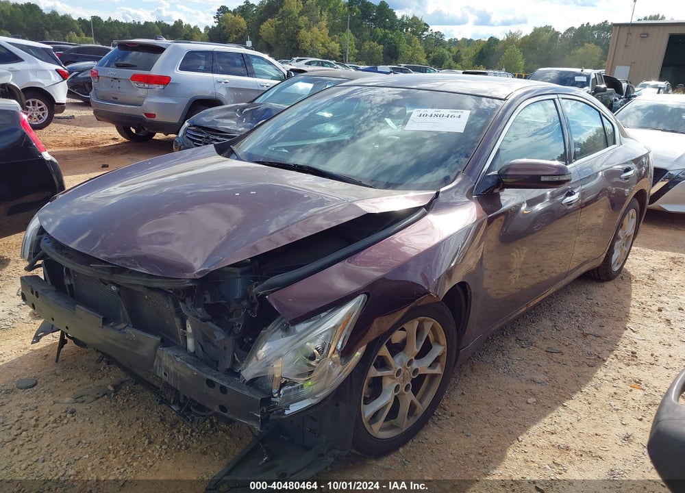 2014 NISSAN MAXIMA 3.5 SV VIN: 1N4AA5AP9EC482988