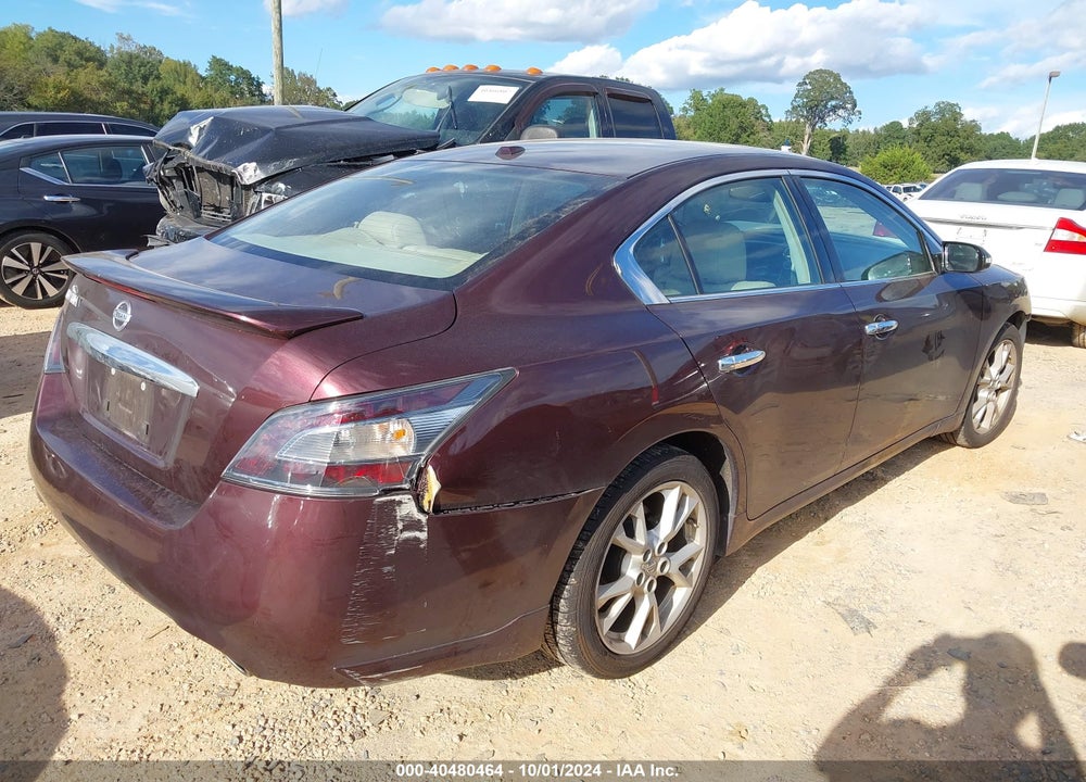 2014 NISSAN MAXIMA 3.5 SV VIN: 1N4AA5AP9EC482988