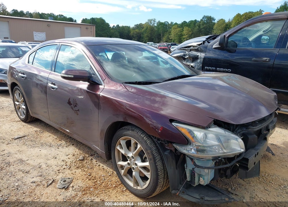 2014 NISSAN MAXIMA 3.5 SV VIN: 1N4AA5AP9EC482988