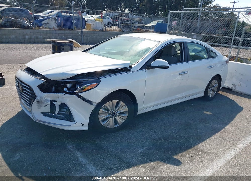 2019 HYUNDAI SONATA HYBRID SE VIN: KMHE24L35KA087741