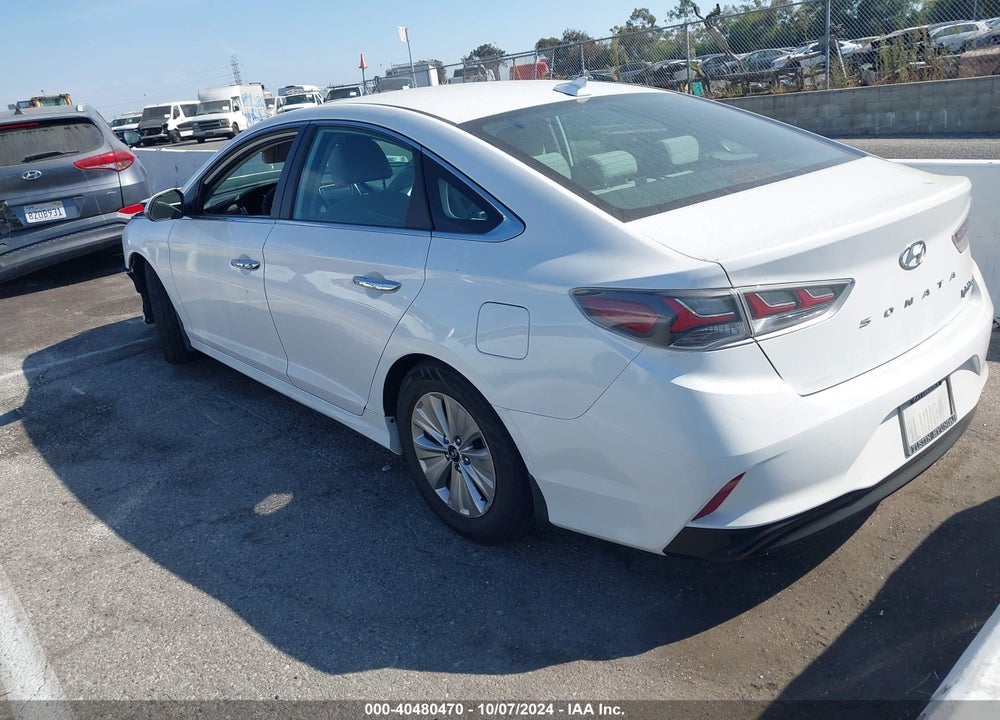 2019 HYUNDAI SONATA HYBRID SE VIN: KMHE24L35KA087741