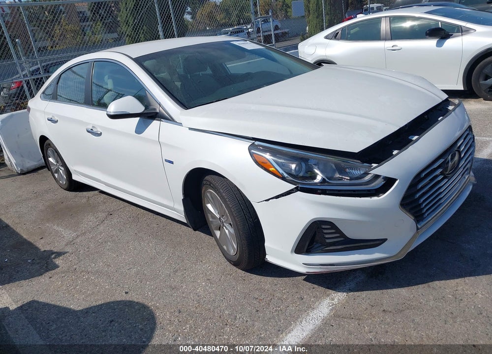 2019 HYUNDAI SONATA HYBRID SE VIN: KMHE24L35KA087741