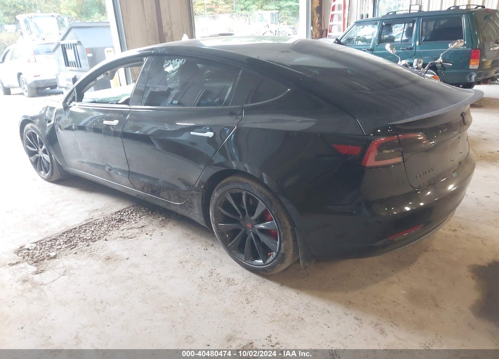2018 TESLA MODEL 3 LONG RANGE/PERFORMANCE VIN: 5YJ3E1EBXJF086600