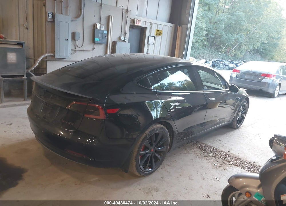2018 TESLA MODEL 3 LONG RANGE/PERFORMANCE VIN: 5YJ3E1EBXJF086600