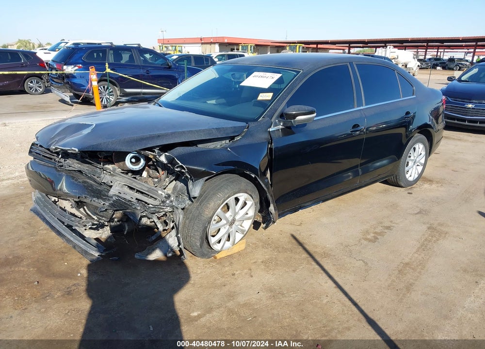 2014 VOLKSWAGEN JETTA 1.8T SE VIN: 3VWD17AJ8EM262414
