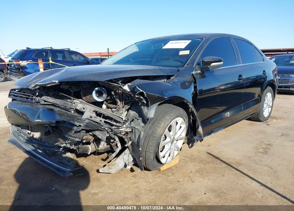 2014 VOLKSWAGEN JETTA 1.8T SE VIN: 3VWD17AJ8EM262414