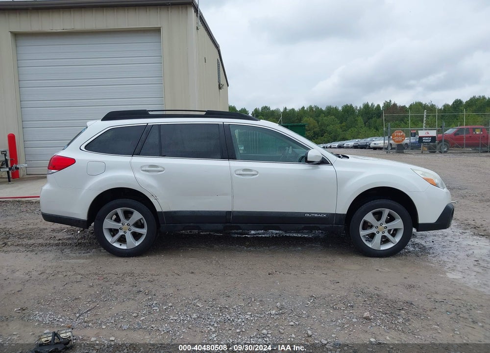 2014 SUBARU OUTBACK 2.5I PREMIUM VIN: 4S4BRBDCXE3305246