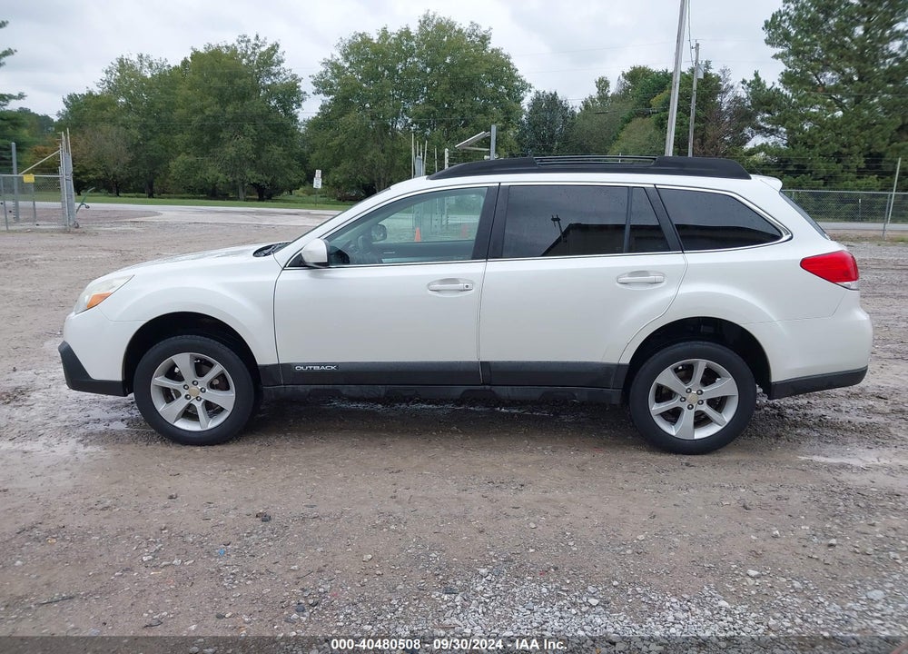 2014 SUBARU OUTBACK 2.5I PREMIUM VIN: 4S4BRBDCXE3305246