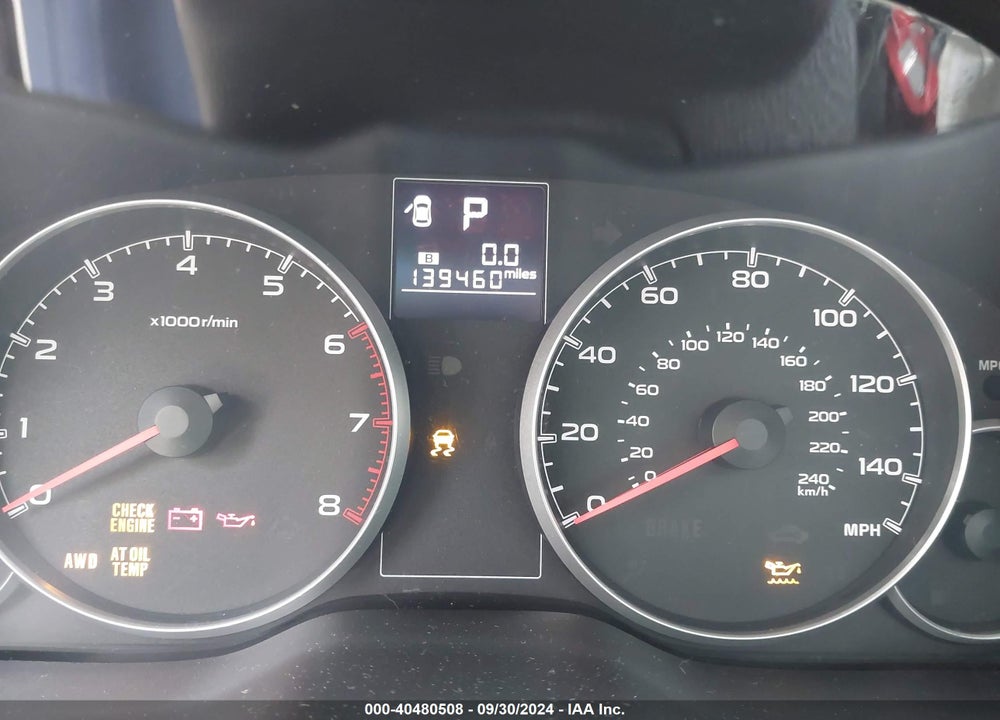 2014 SUBARU OUTBACK 2.5I PREMIUM VIN: 4S4BRBDCXE3305246