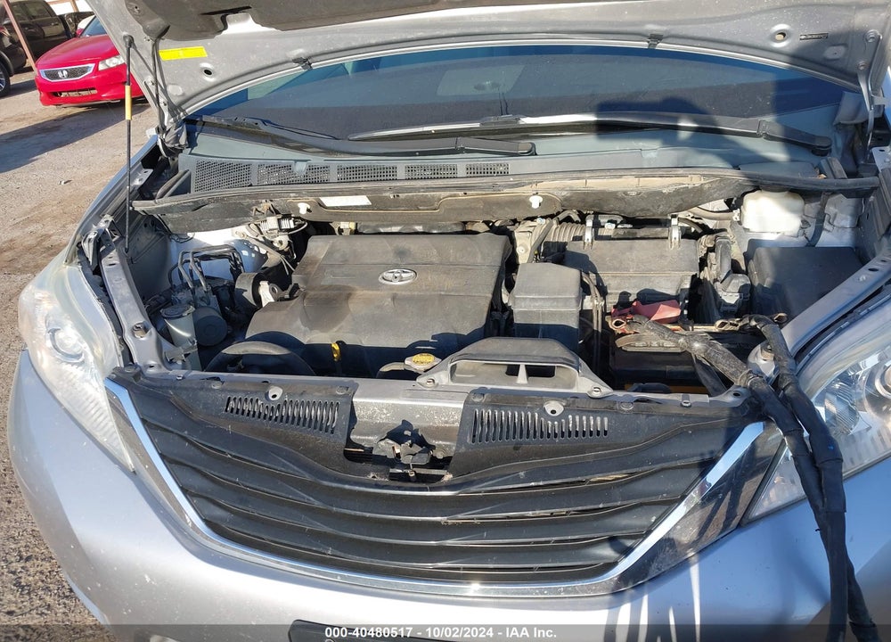 2012 TOYOTA SIENNA LE V6 8 PASSENGER VIN: 5TDKK3DC6CS242737